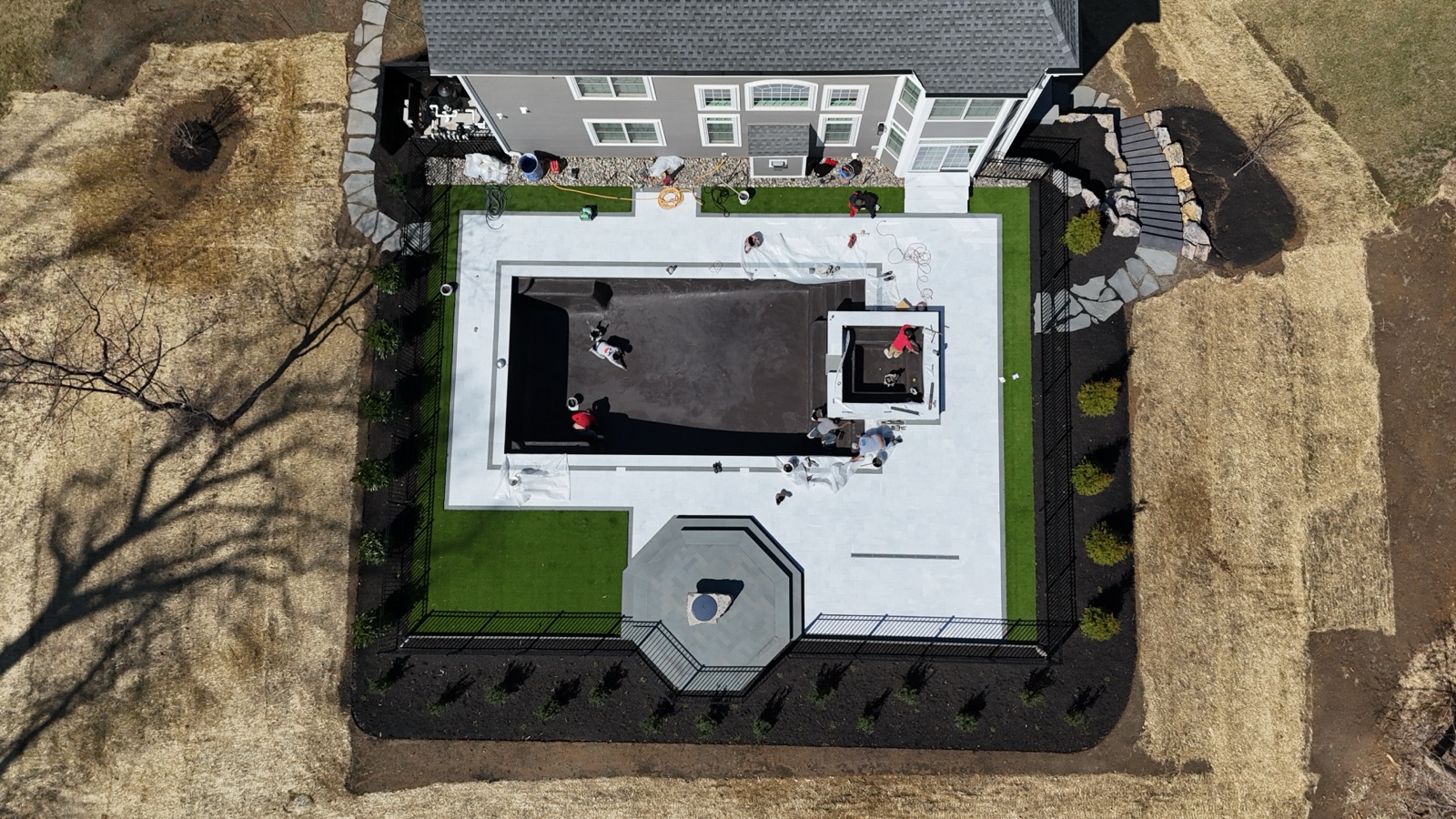 Plaster — real Pro Pool jobsite